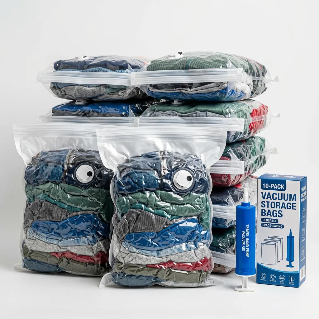 Vertical Legging & Yoga Pant Closet Organizer (20-Pockets)