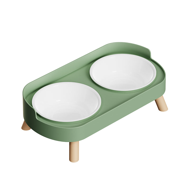 Stainless Steel Double Pet Bowl — Durable, Shockproof, Splash-Proof, and Easy to Clean