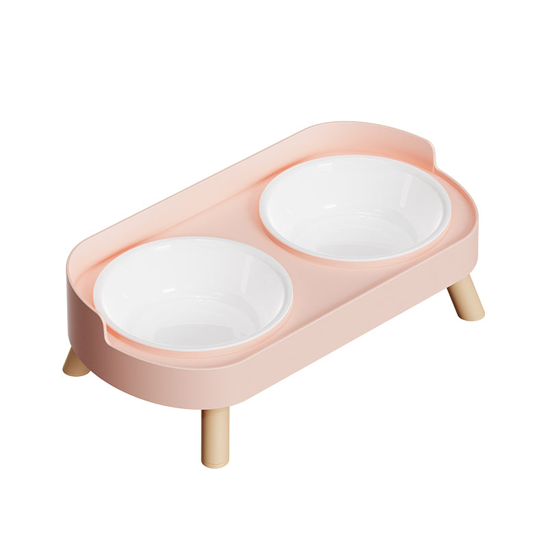 Stainless Steel Double Pet Bowl — Durable, Shockproof, Splash-Proof, and Easy to Clean