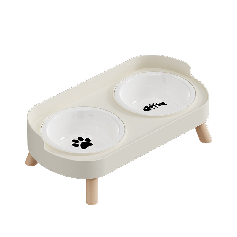 Stainless Steel Double Pet Bowl — Durable, Shockproof, Splash-Proof, and Easy to Clean