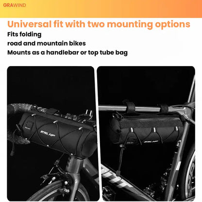 GraWind-Bike-Handlebar-Bag-Waterproof-Front-View