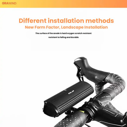 1800 LUMENS USB RECHARGEABLE BIKE HEADLIGHT – ANTI-GLARE DESIGN